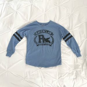 Harry Potter ravenclaw spirit jersey sweatshirt womens blue box lunch